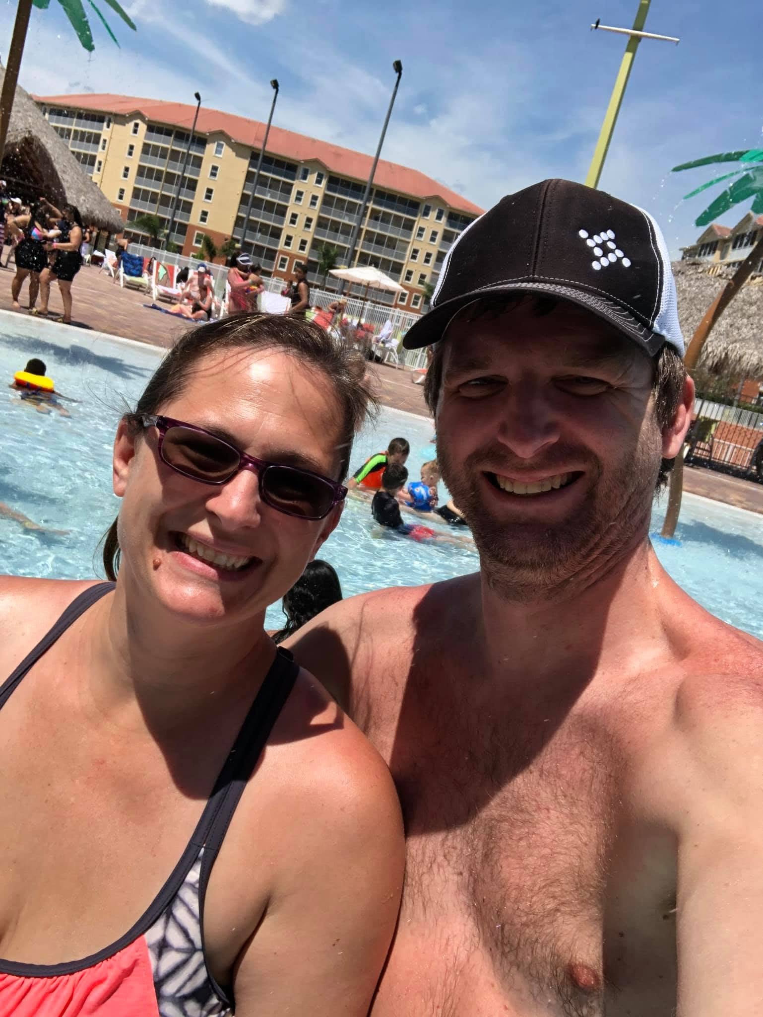 Pam and Chris together now